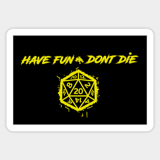 Have Fun DD - Board Game RPG Magnet